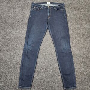 Hudson Womens 30 Nico Super Skinny High Rise Dark Wash Blue Jeans‎ Stretch